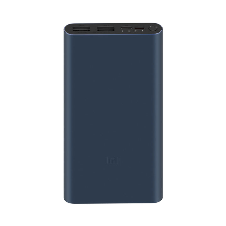 10000mAh Fast Charge 18W Power Bank - Black
