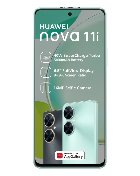 Nova 11i 128GB Dual Sim Green Cellphone