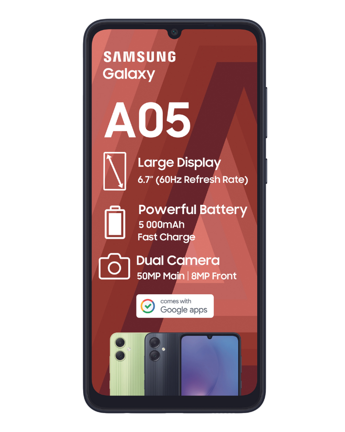 A05 64GB Dual Sim Green Cellphone 