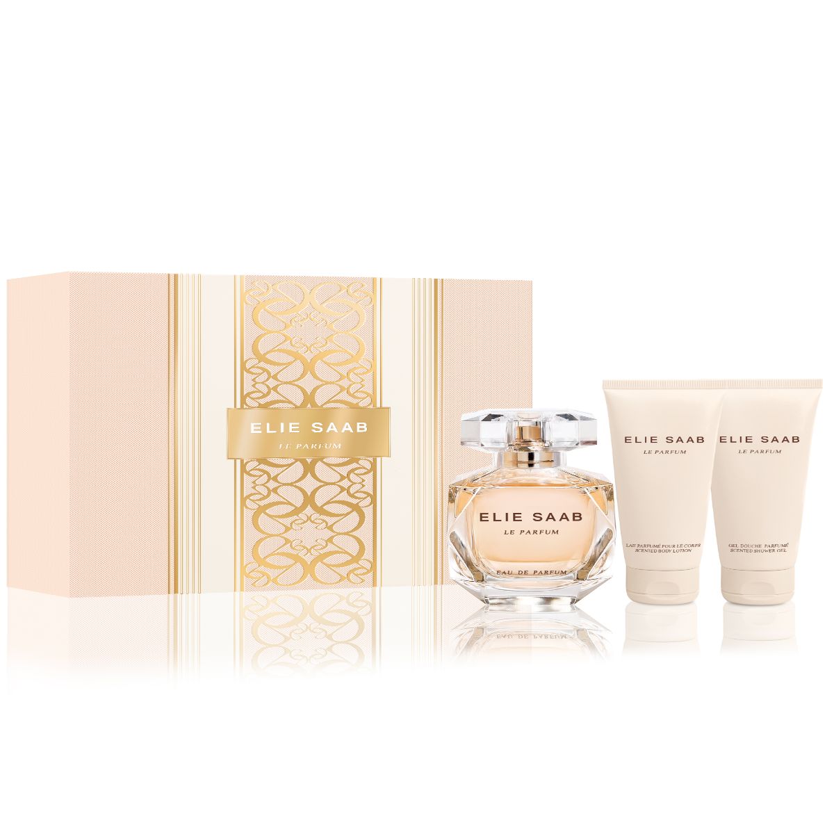 Le Parfum EDP xmas Gift set (EDP 90ML+Body Lotion 75ml + Shower Gel 75ml)