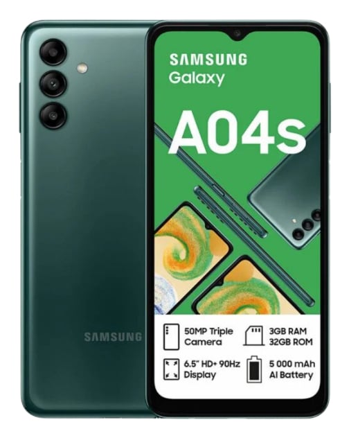 Galaxy A04S Dual Sim Green Cellphone