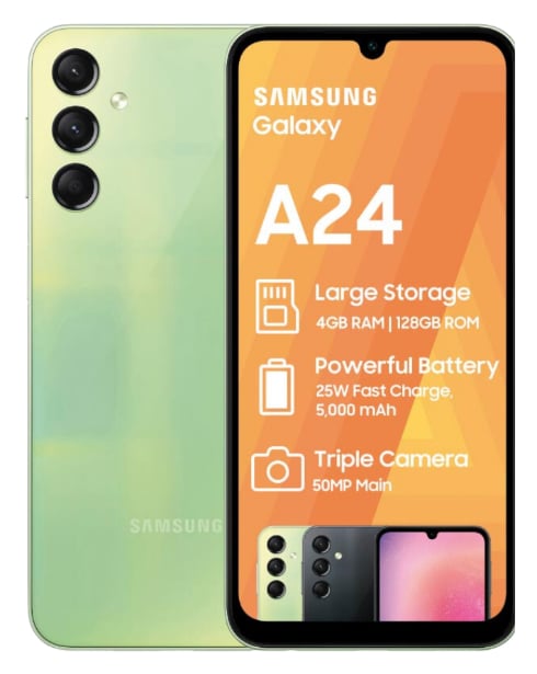 Galaxy A24 128GB Dual Sim Green Cellphone