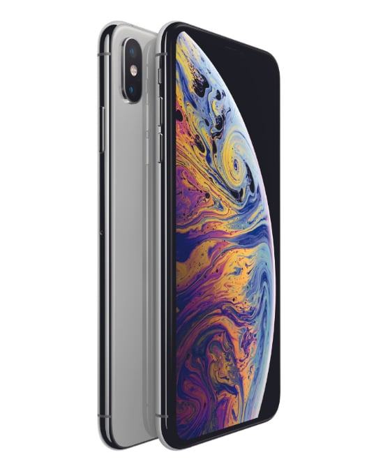 iPhone XS 256GB Silver Cellphone Pre-owned
