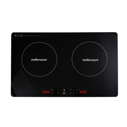 Mellerware Induction Cooker Double Glass 3000W 