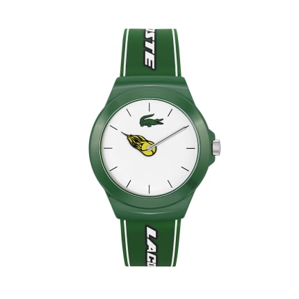 Neocroc 38Mm Green Watch Case With White Dial