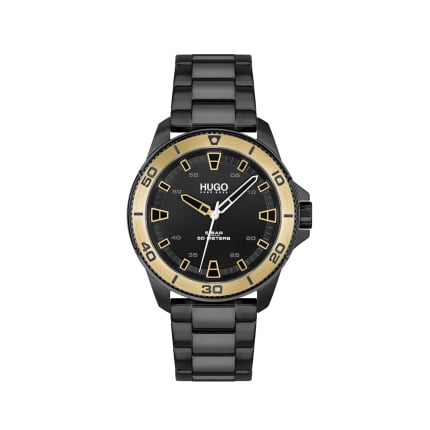 Street Diver 44mm Watch With Black Dial