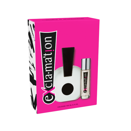 Exclamation Cologne Spray 100ml & Cologne Spray Wand 15ml