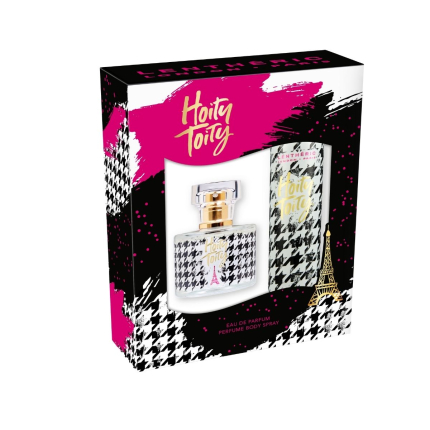 Lentheric Hoity Toity Original Eau De Parfum 50Ml & Perfume Body Spray 90Ml