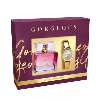 Yardley Gorgeous Eau De Parfum 50ml & Watch
