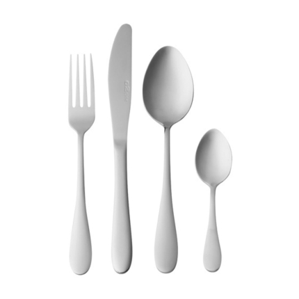 O2 Soho 16 Piece Cutlery Set - Silver