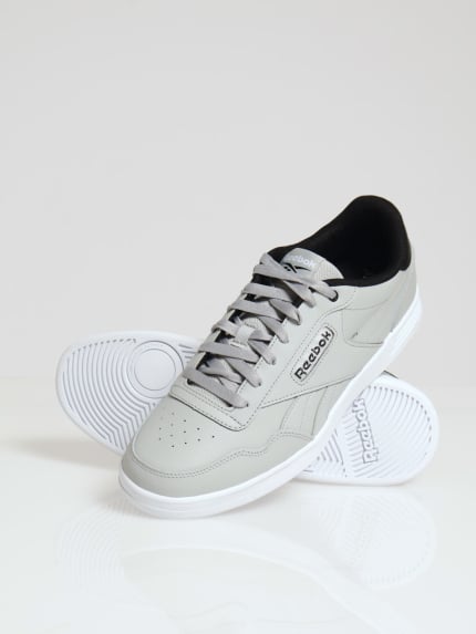 Court Advance Closed Toe Lace Up Sneaker - Grey/White