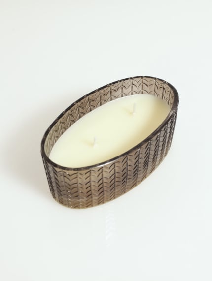 SCENTED CANDLE IN GLASS - PEPPERMINT