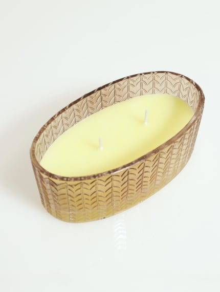 SCENTED CANDLE IN GLASS - FROSTED FOREST BREEZE