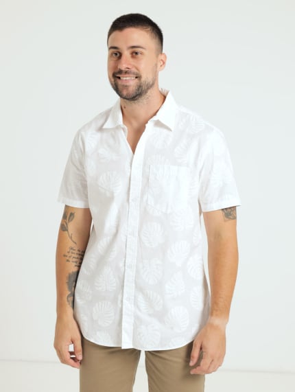 Print Shirt - White
