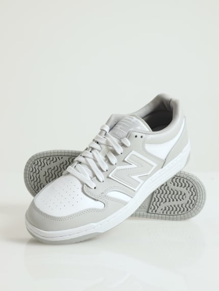 Court Lace-Up Sneaker - Grey/White