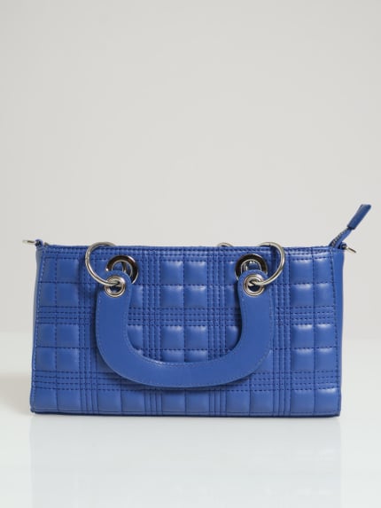 Dyn Top Handle Bag - Blue