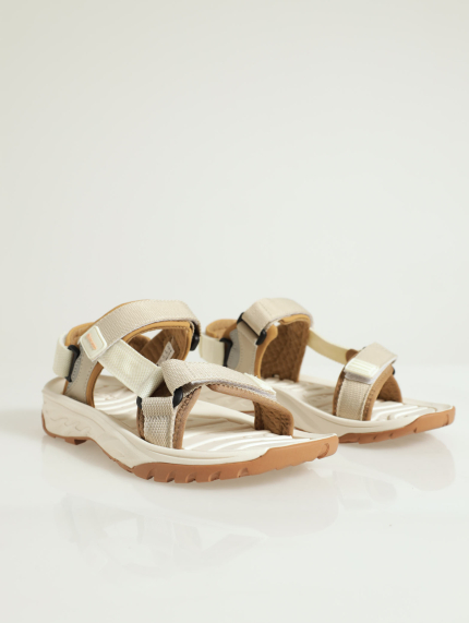 Ula Raft With Velcro Strap Sport Sandal - Taupe