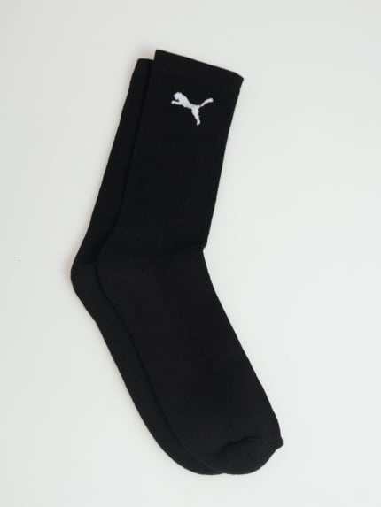 1 Pack Tennis Socks - Black/White