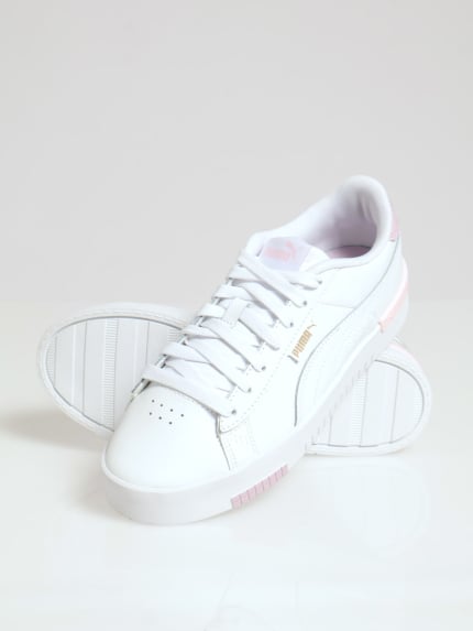 Jada Renew Lace Up Low Sneaker - White/Pink