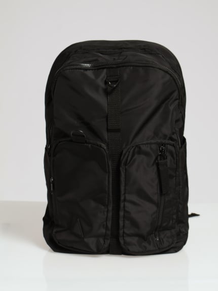 Multi Pocket Backpack - Black