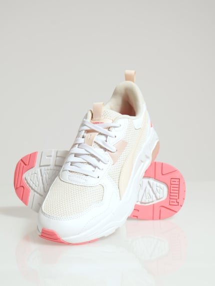 Trinity Lite Retro Sportie Sneaker - White/Beige