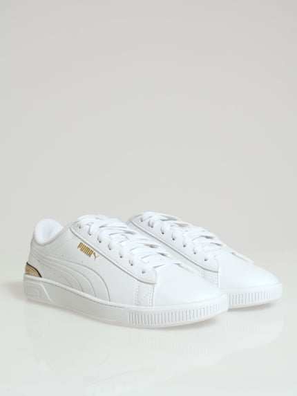 Vikky V3 Metallic Shine Low Cut Sneaker - White