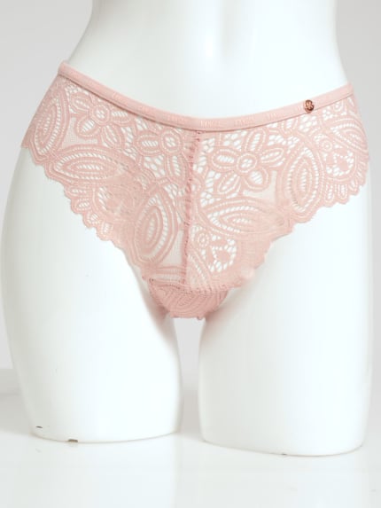 Buy Tahari women 5 piece printed panties brown pink grey Online