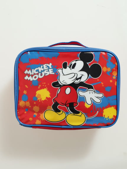 Boys Mickey Lunch Bag - Red