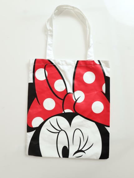 Minnie Mouse Silo Cotton Canvas Shopper Bag