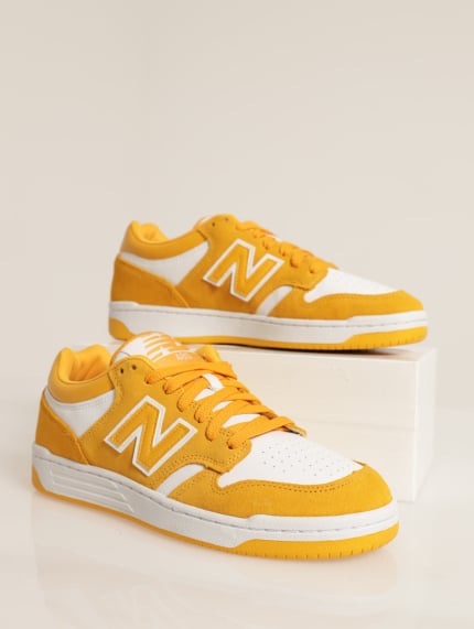 Court Lace Up Sneaker - Yellow