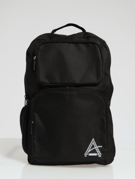 Triangle Logo Backpack - Black