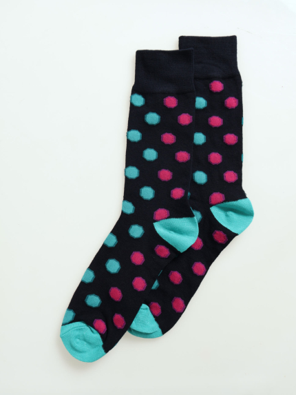 Single Buttons Happy Socks