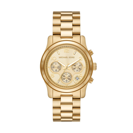 Runway Chronograph Gold Stainless Steel Watch
