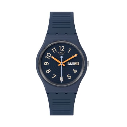 Trendy Lines At Night Watch - Blue