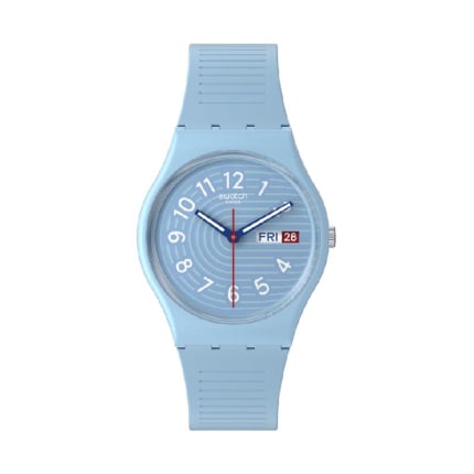 Trendy Lines In The Sky Watch - Blue