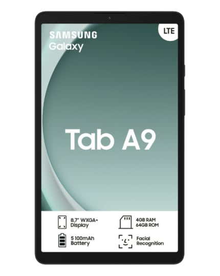 Galaxy Tab A9 64GB Grey Tablet LTE