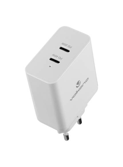  VOLKANO POTENT DUO SERIES 65W DUAL COMPACT CHARGER
