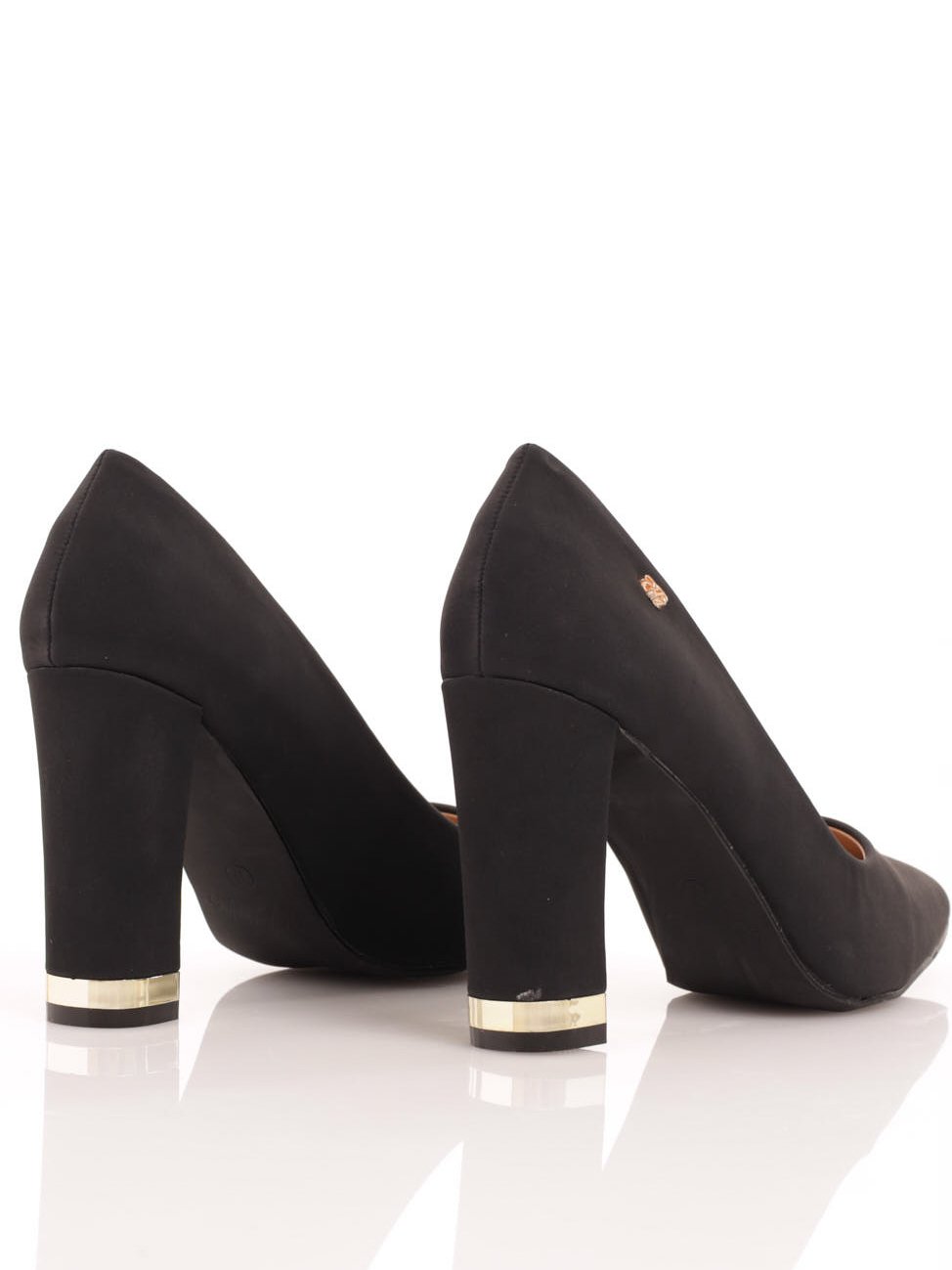 John Lewis & Partners Alyssa Low Heel Slingback Court Shoes, Navy, 3