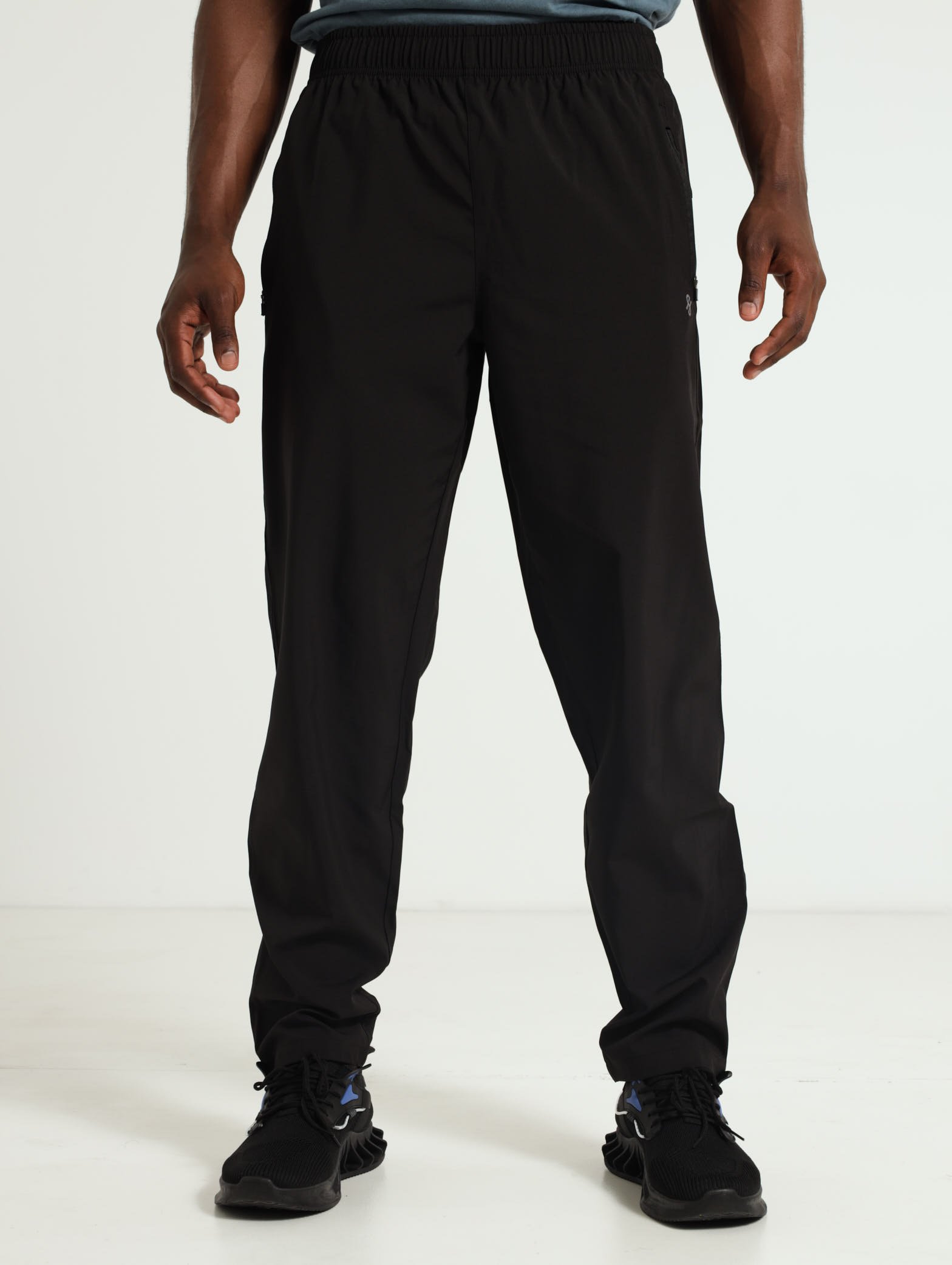 Vintage Nike Nylon Joggers Sweatpants Mens L Navy Blue Track Pants 90s |  eBay