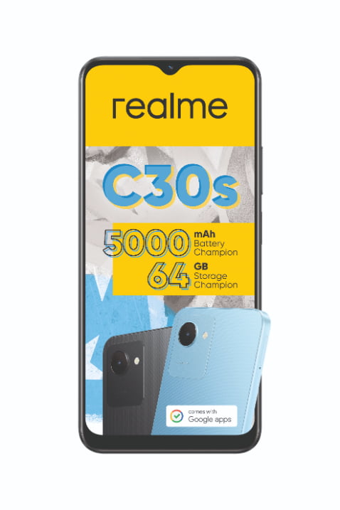 Realme C30S Black Cellphone
